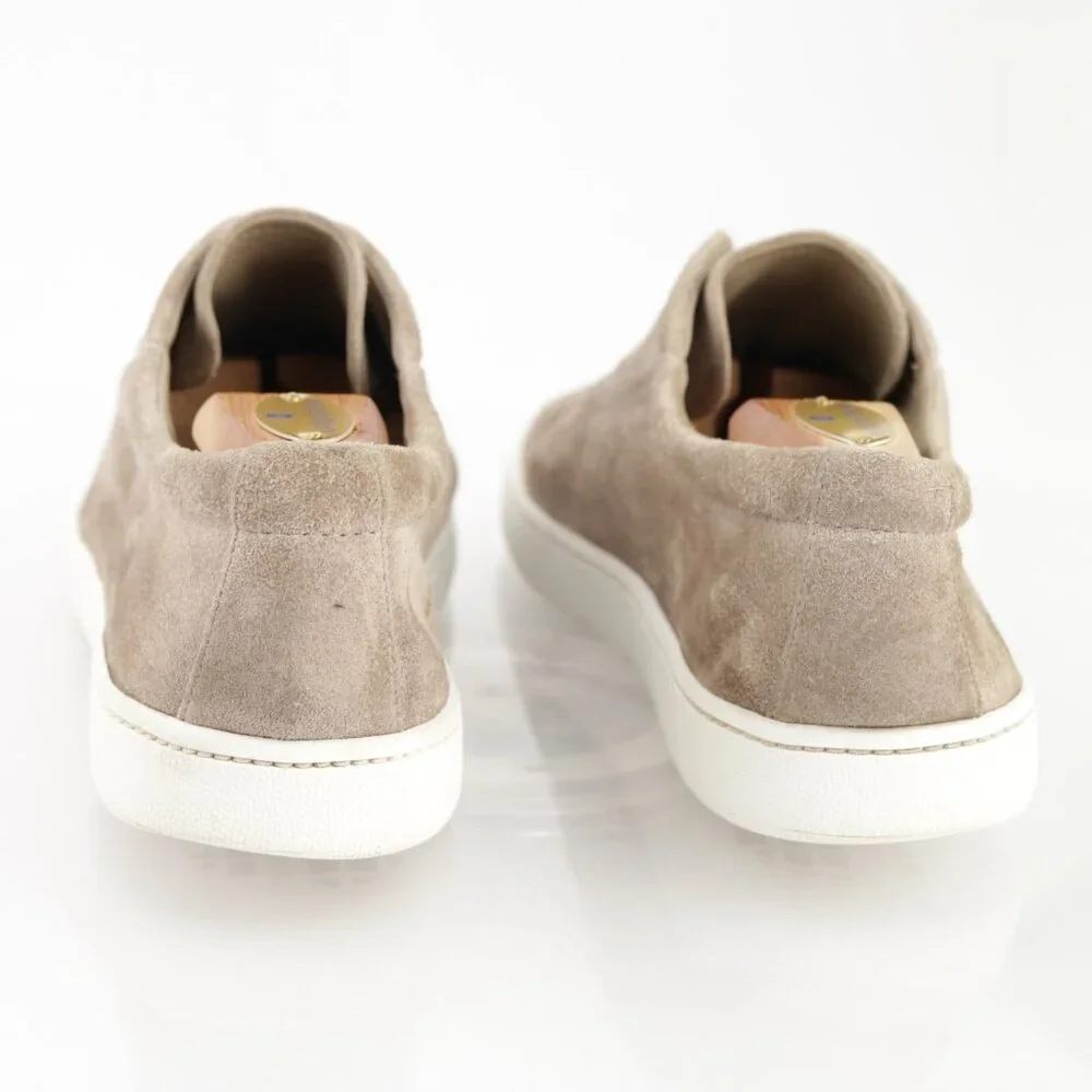 Vince Womens Viktor Slip On Shoes Size 9.5 Tan Beige Suede‎ Casual Loafers Comfy
